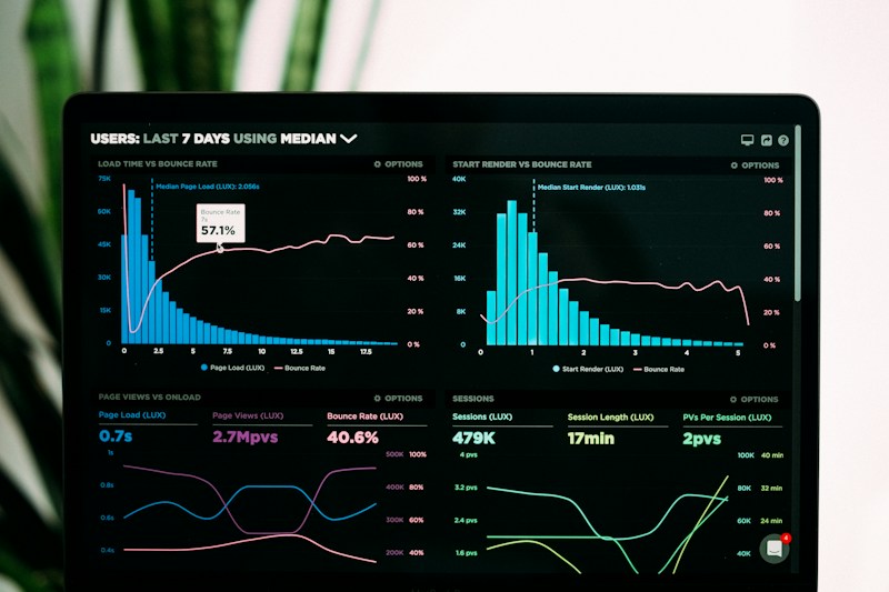 Data visualization used to examine digital performance